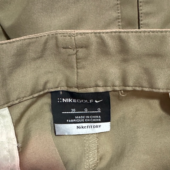 Nike Golf Tan Men's Shorts - Picture 4 of 4